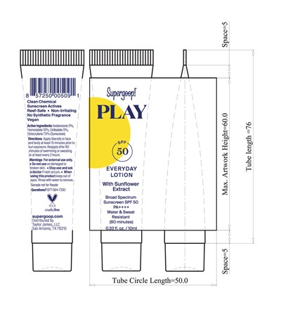 Play Everyday Lotion Spf 50 (Sample   Play Everyday Lotion Spf 50 10ml Tube)